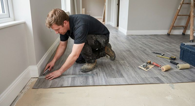 Sheet Flooring Installation in Plano, TX