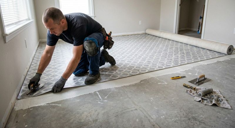 Sheet Vinyl Installation in Scottsdale, AZ