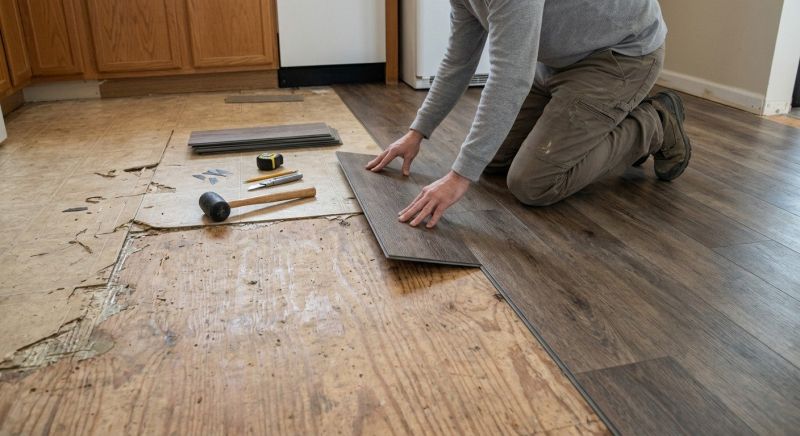 Vinyl Floor Replacement in Boulder, CO